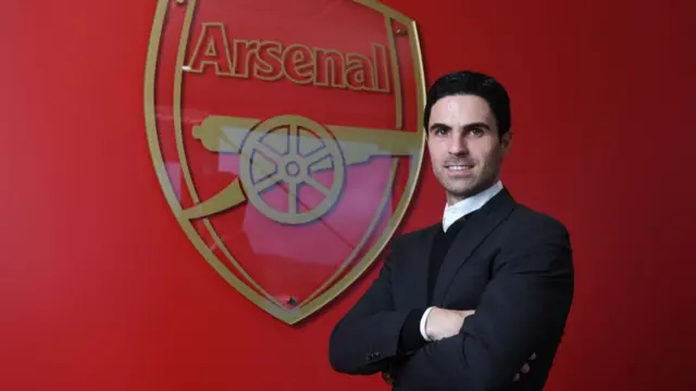 Arsenal Manager Mikel Arteta en 2019
