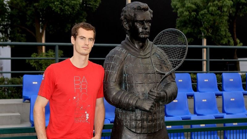 Andy Murray, la statue confiante de Wimbledon sera une amélioration du fameux guerrier en terre cuite de Shanghai Masters