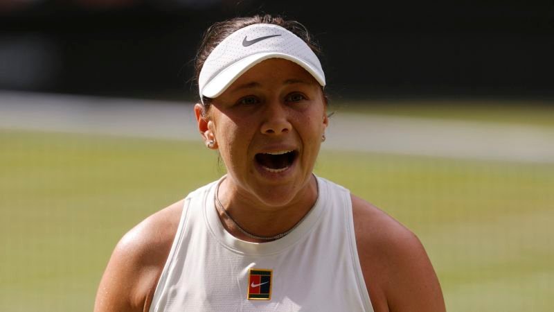 Amanda Anisimova promet de revenir plus fort après avoir été «  gelé  » avec des nerfs lors de la défaite finale de Wimbledon