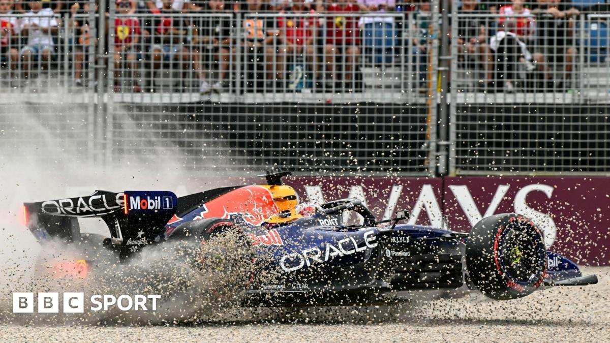 Russell remporte la pole à Melbourne après le crash de Verstappen