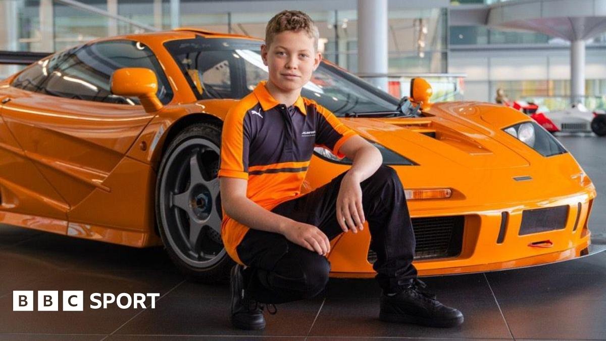 McLaren recrute un jeune pilote de 11 ans