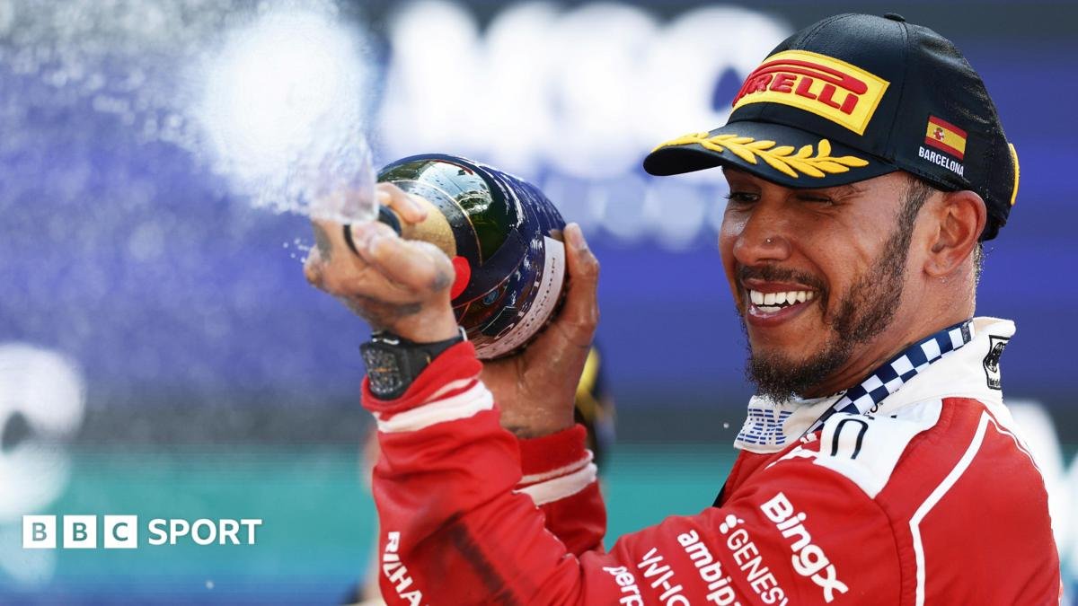 La première Ferrari de Hamilton remporte une déclaration à lui-même et au reste de la F1