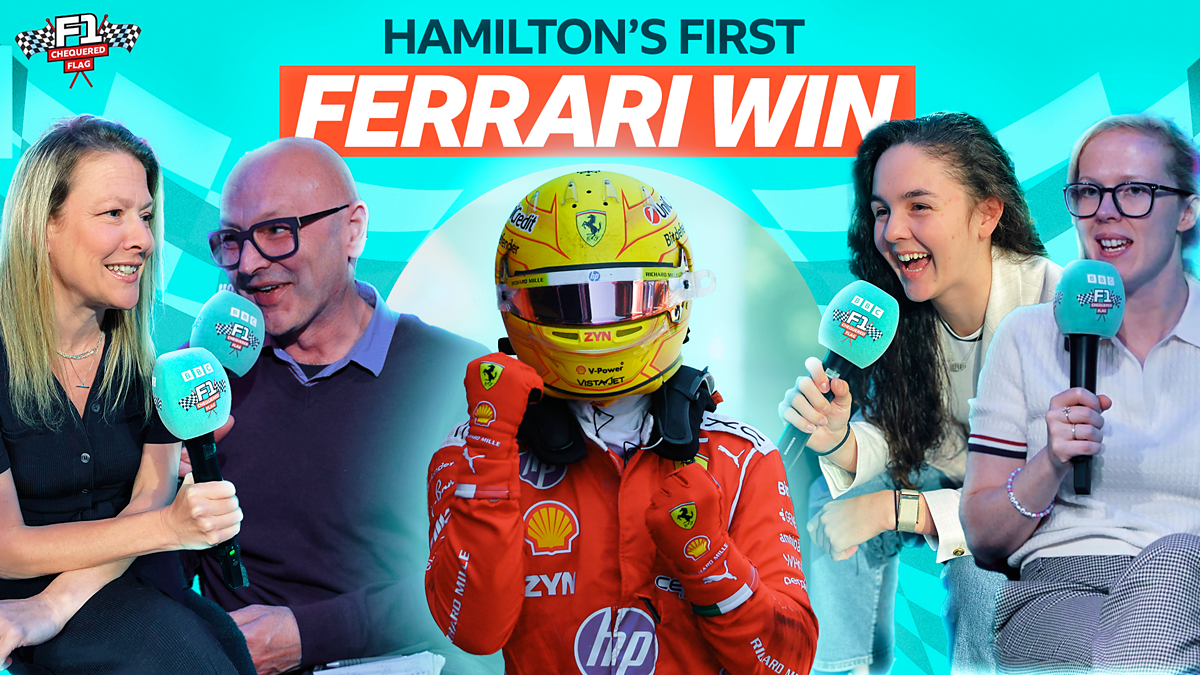 Le podcast du drapeau à damier. 2026, réaction du GP de Barcelone : Hamilton gagne pour Ferrari ! Vidéo, 50 minutesLe podcast Checkered Flag2026Réaction du GP de Barcelone : Hamilton gagne pour Ferrari !